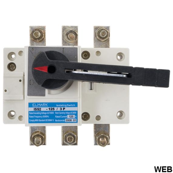 Interruttore di carico commutatore 660V 160A ISS2-160 3P Elmark Interruttore di carico commutatore 660V 160A ISS2-160 3P Elmark